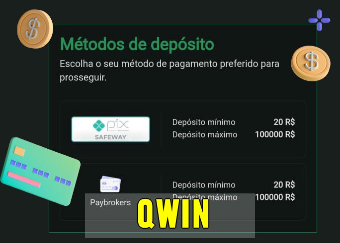 O cassino qwinbet oferece uma grande variedade de métodos de pagamento