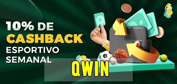 10% de bônus de cashback na qwin