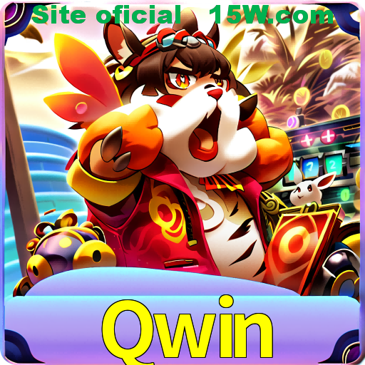 Imagem promocional da Qwin mostrando a plataforma e suas vantagens